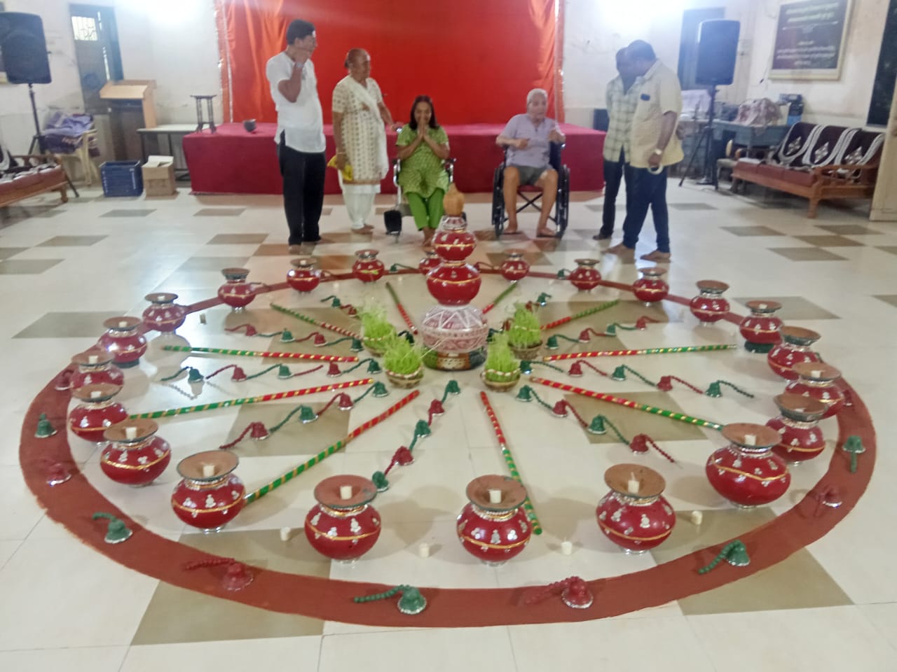 Gauri Pujan Decoration